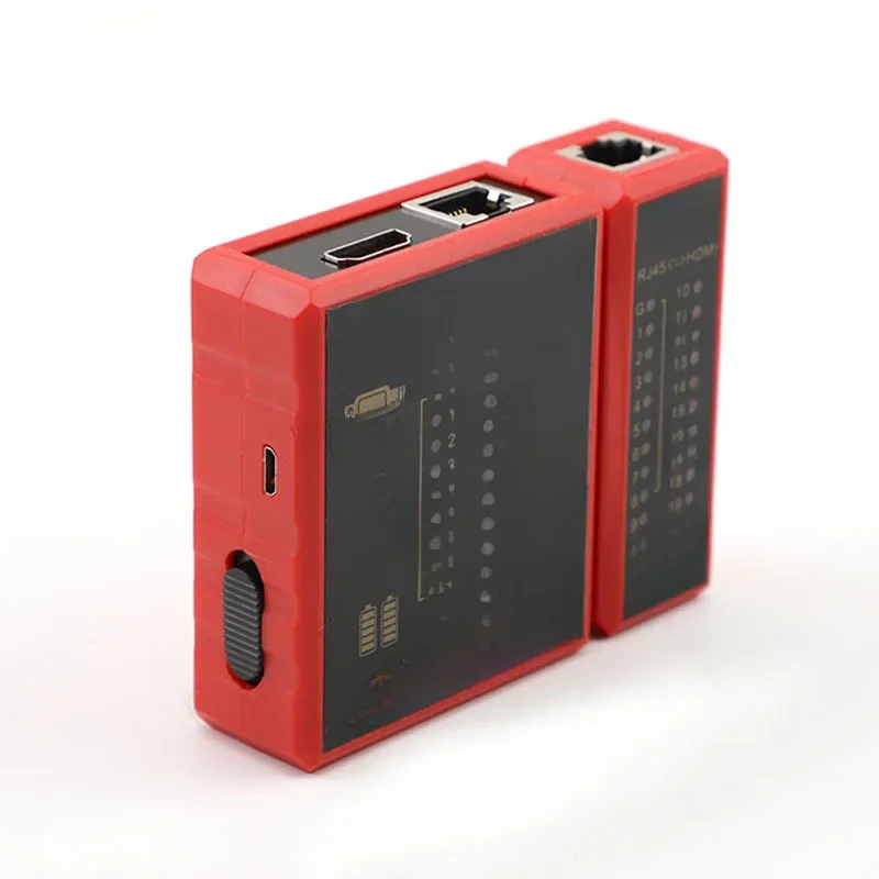 Wielofunkcyjny tester Ethernet zgodny z HDMI Kabel sieciowy RJ45 Lan 8P8C POE Anti Burn RJ11 Ochrona linii telefonicznej — zdjęcie 2
