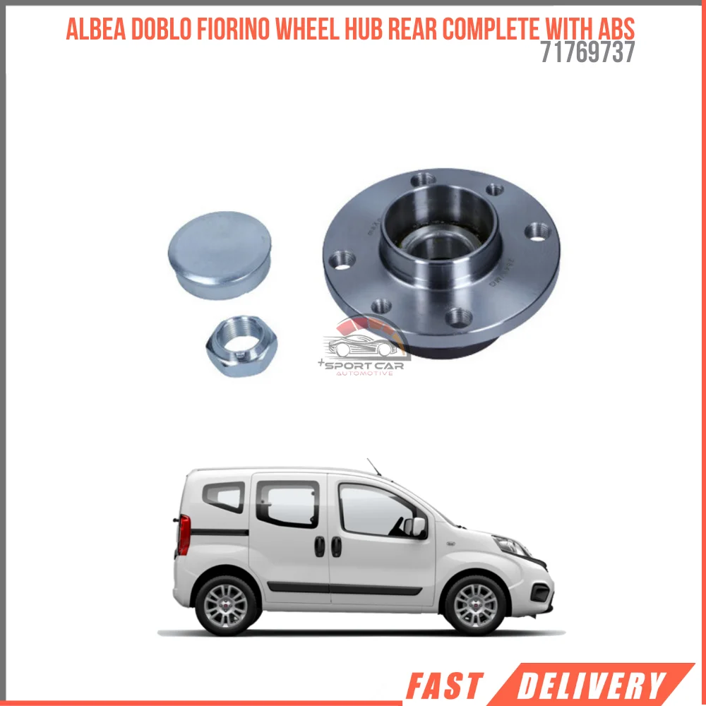 

FOR ALBEA DOBLO FIORINO WHEEL HUB REAR COMPLETE WITH ABS 71769737 REASONABLE PRICE DURABLE SATISFACTION HIGH QUALITY