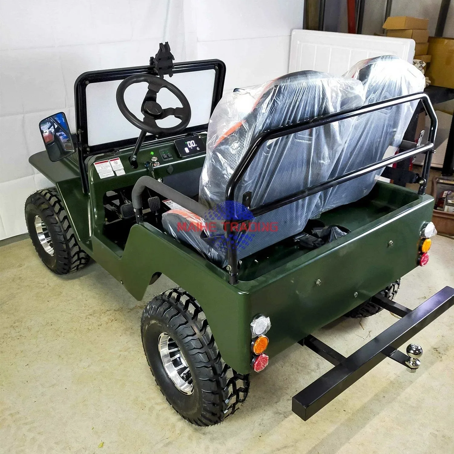 DISCOUNT SALE ON Yzhgb10Kw Electric 4x4 Agricultural Off-Road Vehicle 4-Seat Side-by-Side Utility Vehicle Automatic UTV, Compliant with EEC Certi