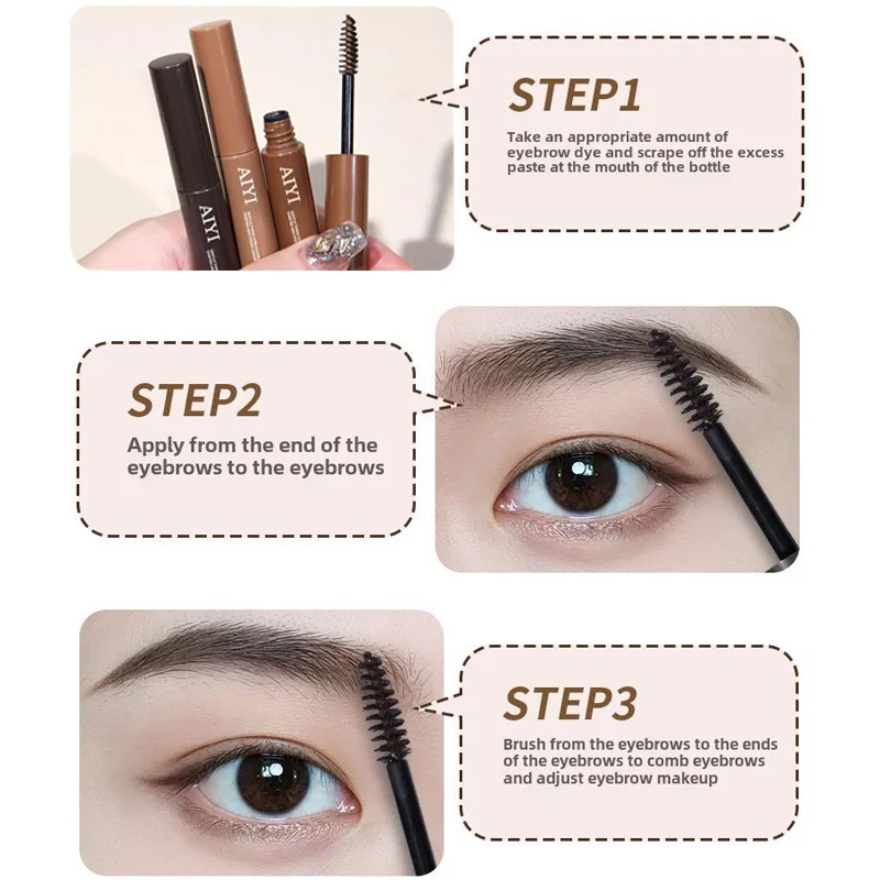 جل حواجب مقاوم للماء يدوم طويلاً - تشطيب طبيعي، مقاوم للعرق، تركيبة طويلة الأمد للحواجب المثالية.