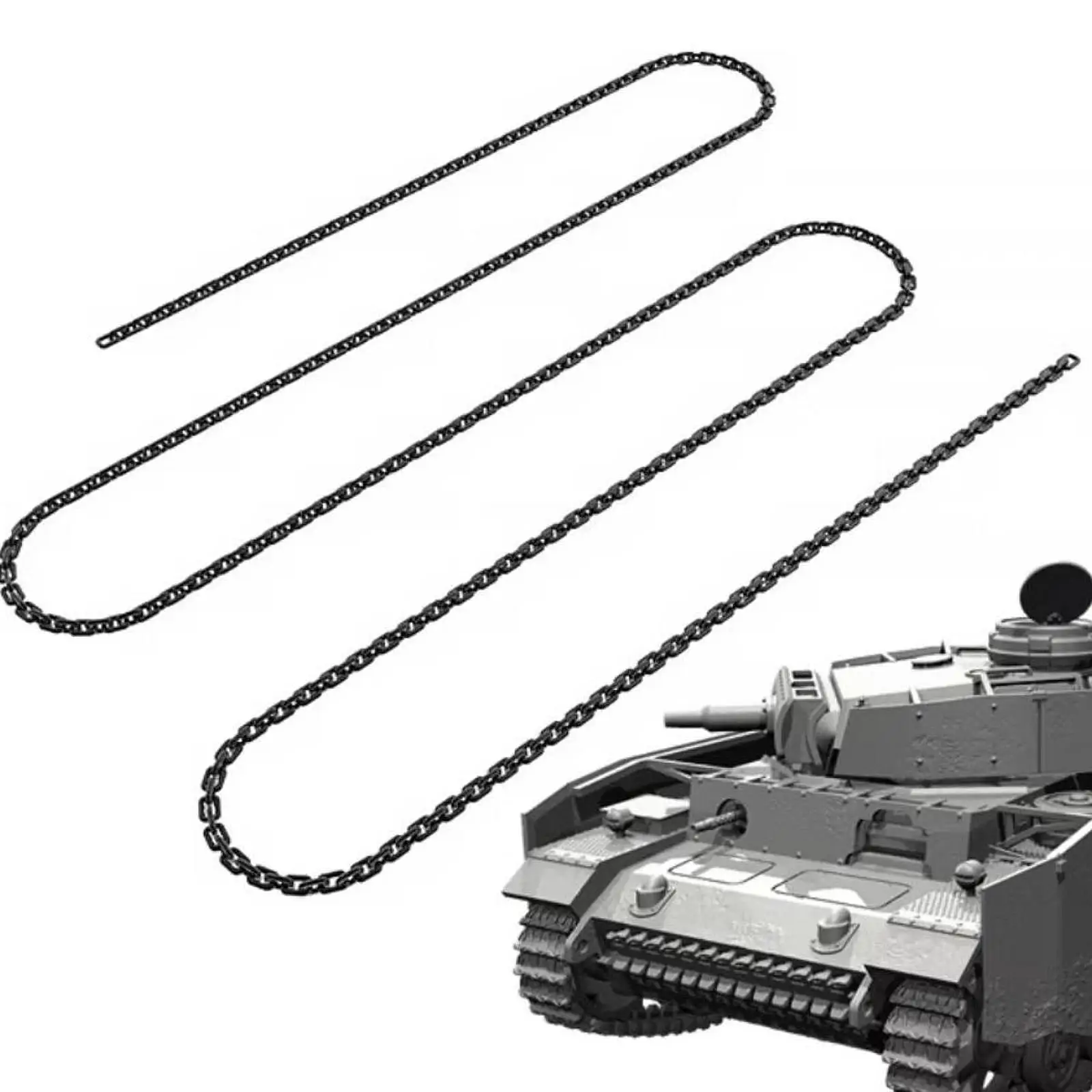 Metal Chain Model Anchor Chain Model Repairs Tool Artwork Scene Decoration Props Models Parts Diy Accessory