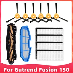 Compatible For Gutrend Fusion 150 Robot Vacuums Roller Main Side Brush Hepa Filter Replacement Accessory Spare Part Attachment