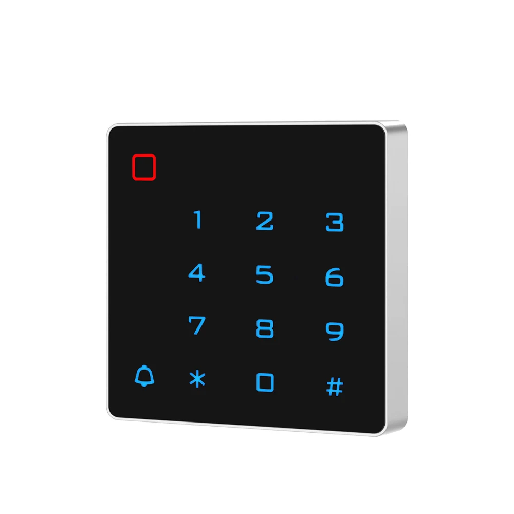 WIFI Tuya Smart App Door Access Control Keypad ID RFID 125KHz Standalone Access Controler Card Reader T1203 2000Users All-in-one