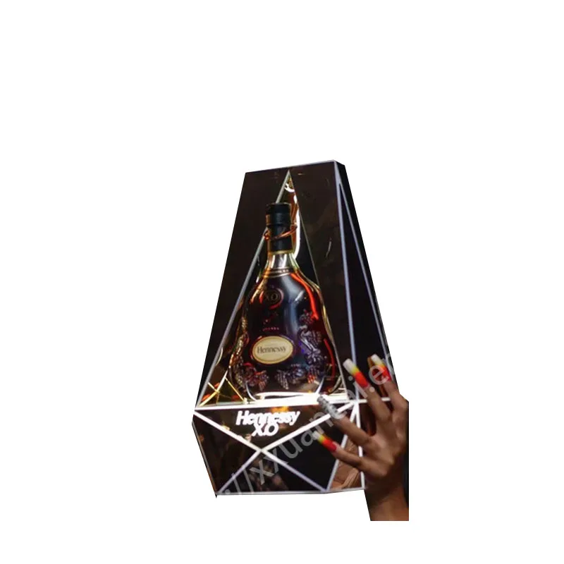 VOLLE FARBE CHAMPAGNER FLASCHE GLORIFIER