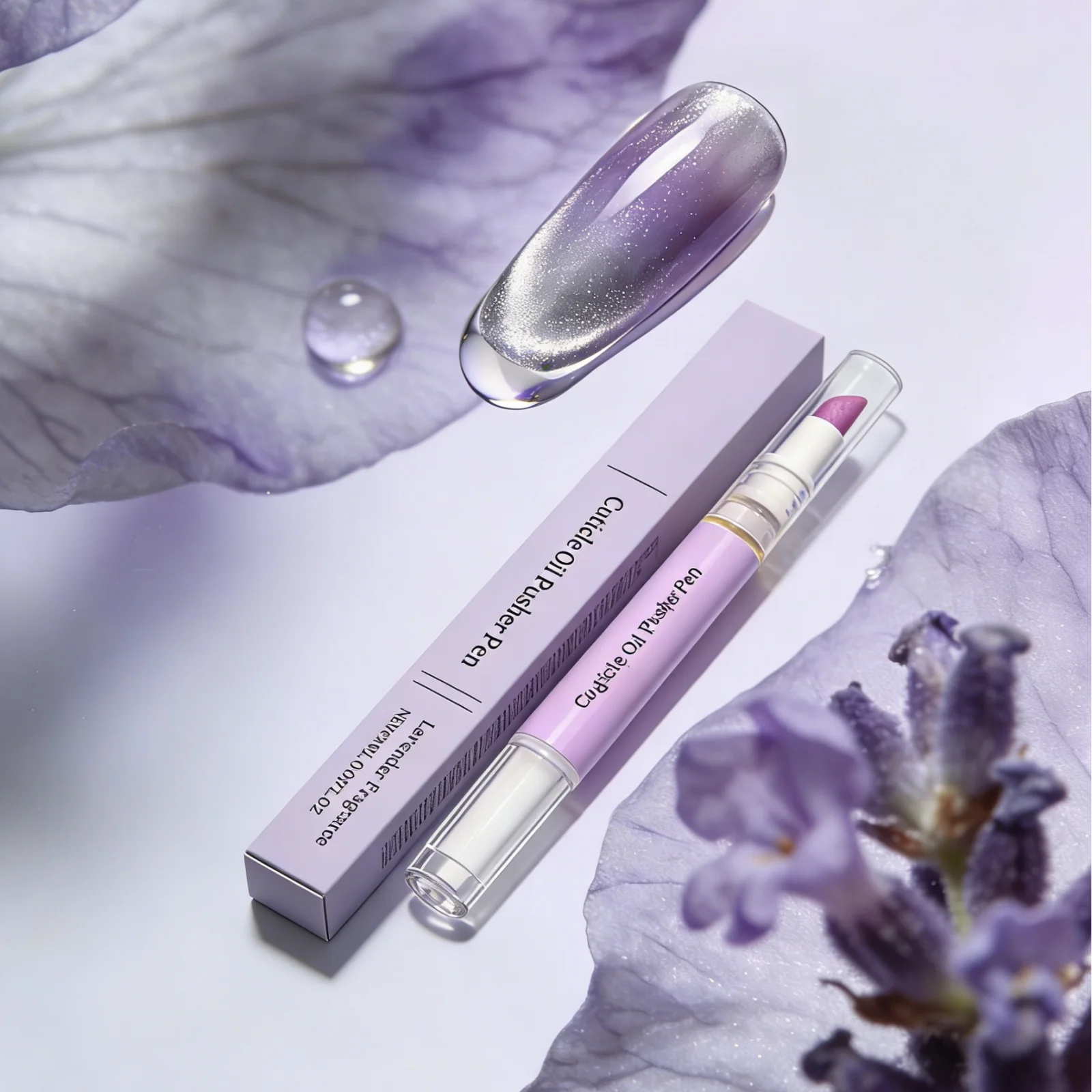 Nail Cuticle Oil Pen Professional Cuticle Pusher Damaged Nail Repairer Nail Moisturizer Keratin Remover Cuticle Oil Pusher Pen