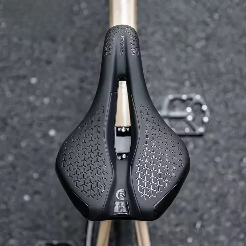 AliExpress ROCKBROS Mountain Road Bike Saddle Breathable Shockproof Cycling Seat PU Non-Slip Leather Racing Speed Bicycle Accessories