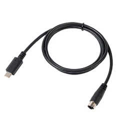 USB-C to Mini-Din Cable for IK Multimedia iRig Series iRig HD Keys I/O 25/49 MIDI 2 Pro Pro Duo Pro I/O Stream Pro