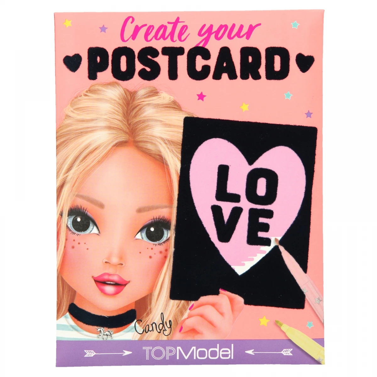 Top Model-Create your Velvet card, 0010308, original, boys, girls, shop, official license, original, original gifts