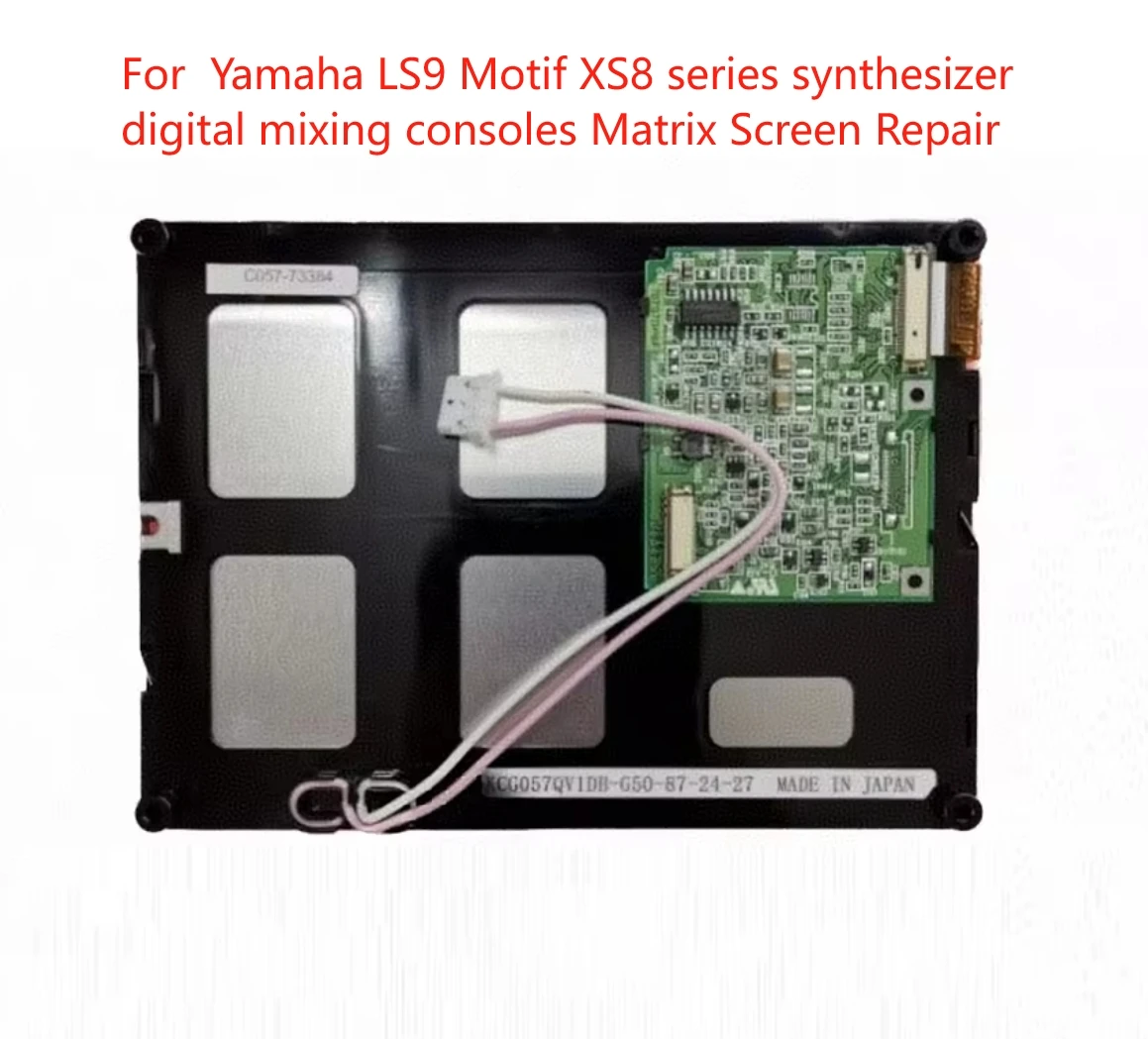 New 5.7 inch LCD Display For Yamaha LS9 Motif XS8 series synthesizer digital mixing consoles Matrix Screen Repair/Replacement