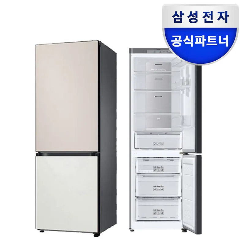 Samsung non-fork refrigerator RB33A3661AP 2-door general type metal cooling