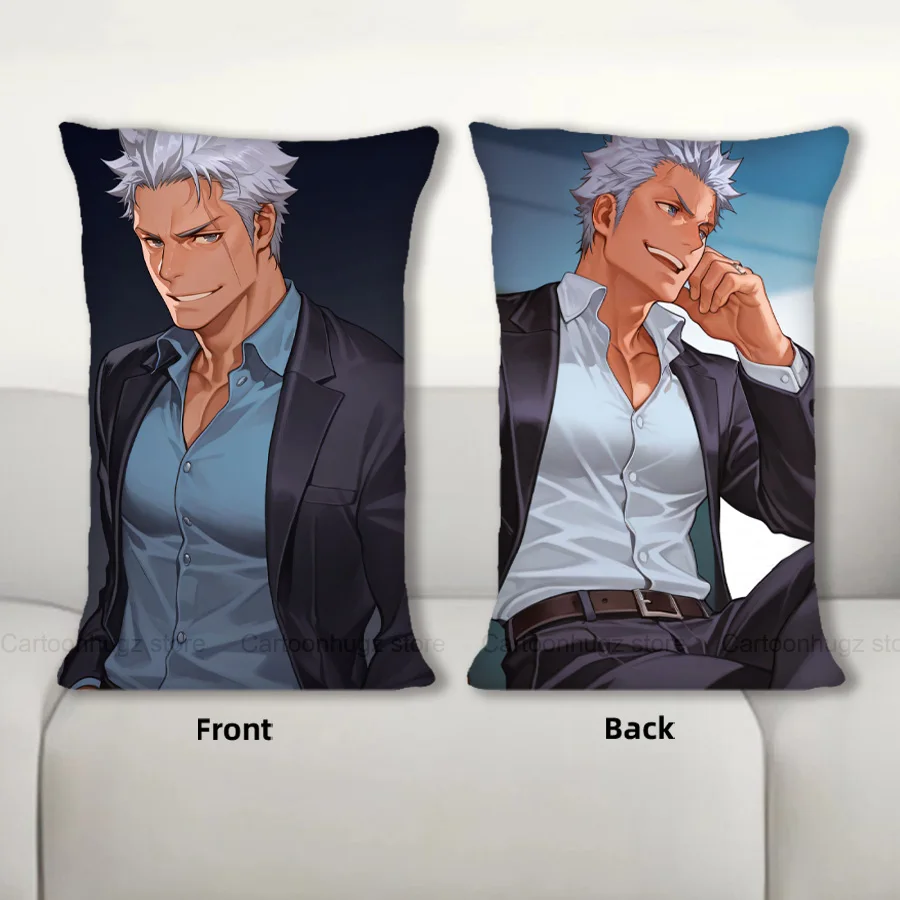 

Dakimakura Anime Sasagawa ryohei Body Pillow Cover Sofa Cushion Double-side Print Throw Pillow Case 40X60cm