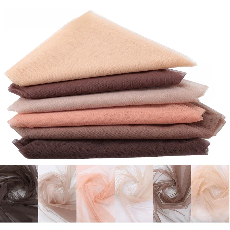 0,25 jarda/szt Plussign szwajcarska koronkowa siatka do tworzenia peruk importowany materiał do koronkowych peruk zapięcie z przodu siatka na włosy akcesoria do wyrobu peruk — zdjęcie 2