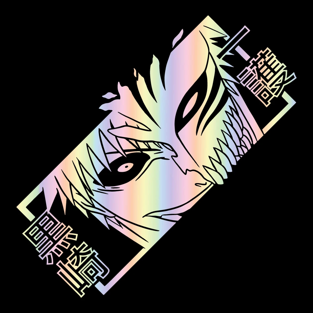

Ichigo Kurosaki Car Sticker Japanese Anime Death Decals JDM Stickers Waterproof Car Exterior Decoration for Bumper Rear Window