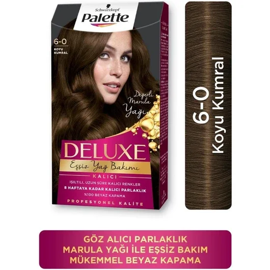 

Schwarzkopf Palette Deluxe 6-0 Dark Auburn Hair Color