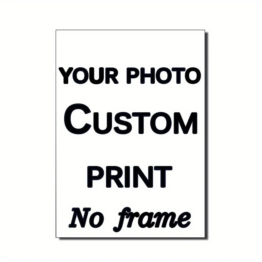 Custom photo canvas posters - personalize with your favorite pictures, perfect for Halloween, Christmas, Valentine's Day