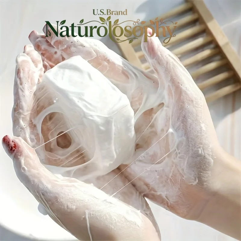 

U.S. Brand Naturolosophy Beef Fat Soap—Contains beef fat and beef butter extracts. Suitable for both men and women. Gentle and suitable for all skin types. Deodorizing soap with a clean, refreshing scent.