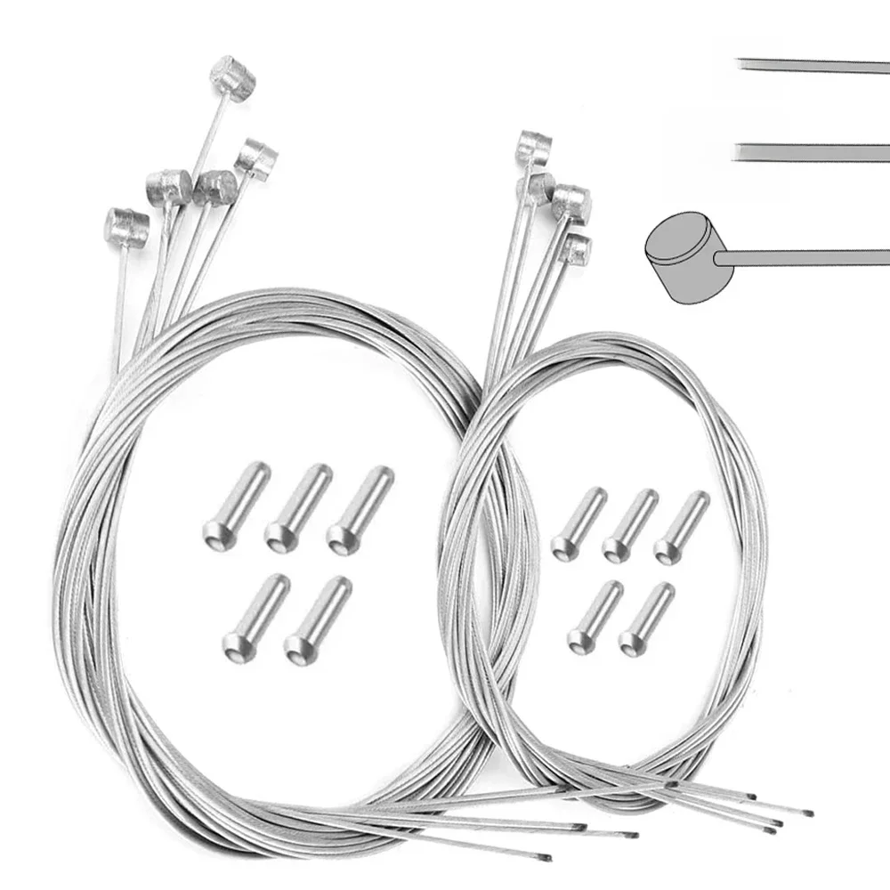 AliExpress NONE 10PCS Stainless Steel MTB Mountain Road Bicycle Bike Derailleur Shift Brake Inner Cable Line Wire 2000mm 1700mm10pcs 2M