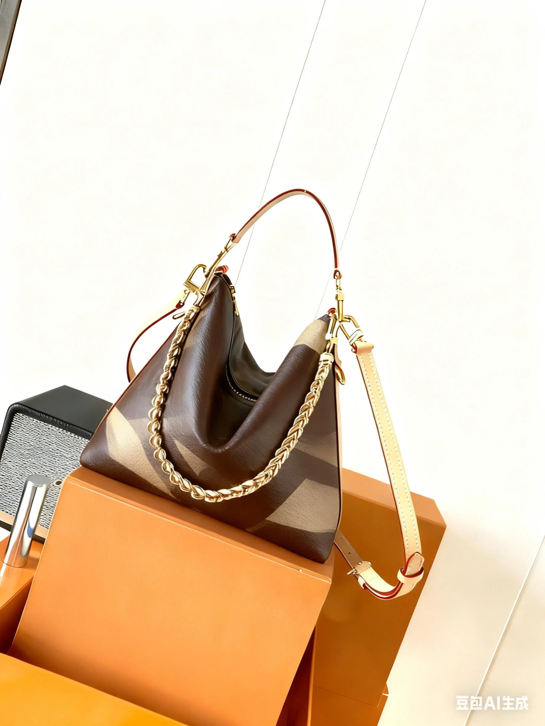 

2025 New Fashionable and Double Handle and Single Zippers Tote Handbag