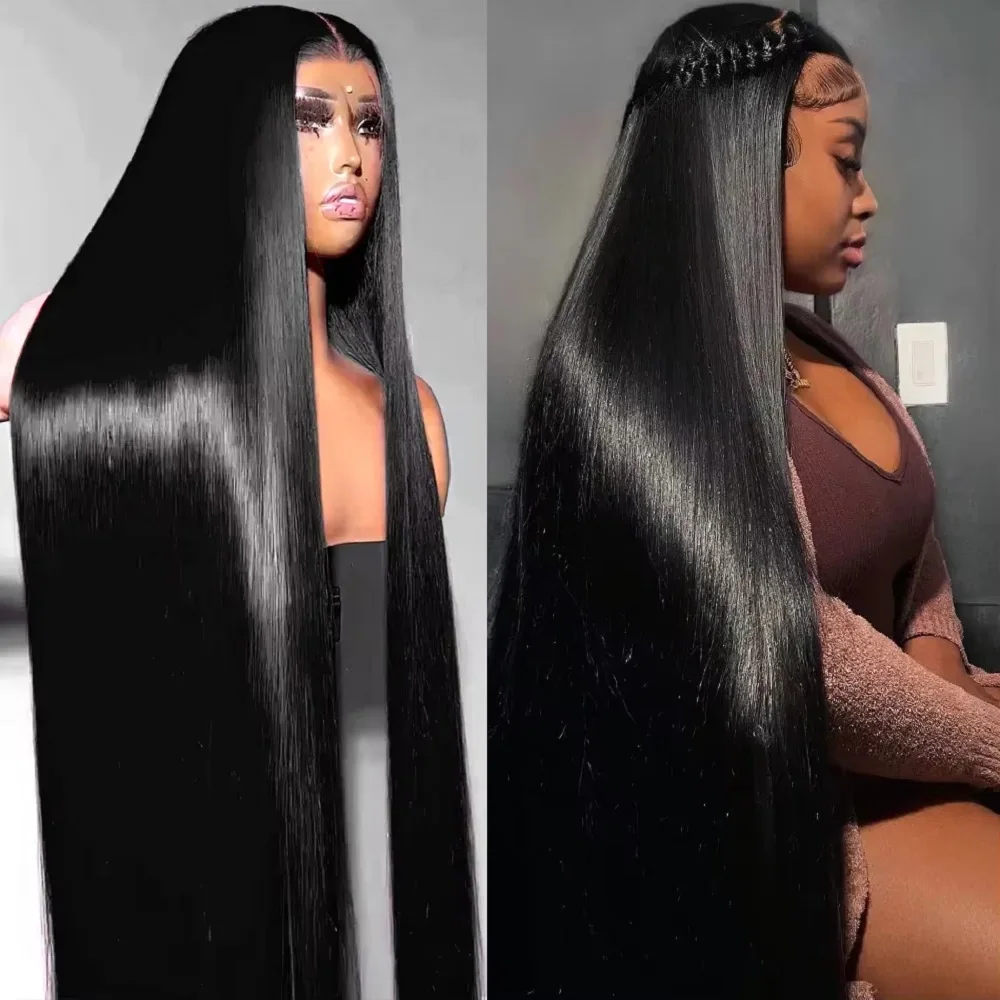 

200 Density Straight Human Hair Wigs 30 Inch Body Wave Lace Front Wig 13x6 13x4 100% Human Hair Curly Wigs Human Hair For Women