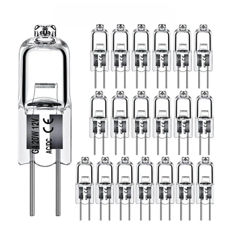 Lâmpadas LED Halógenas, Inserido Beads, Lâmpada de cristal, Eco Lâmpadas, Cápsula, G4, 12V, 10W,