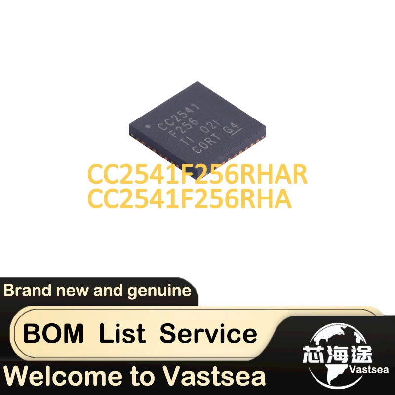 CC2541F256RHAR, VQFN-40 RF System on a Chip-SoC, new and original, With BOM List Service,  CC2541F256RHA