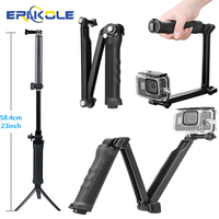 3-in-1 Selfie Stick Gimbal Stabilizer Tripod - Waterproof Monopod for GoPro Insta360 DJI Osmo Pocket 3 Action Camera Accessories