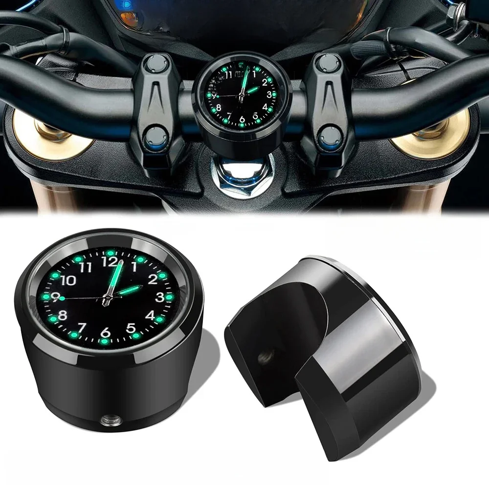 AliExpress Motorcycle Handlebar Aluminum Alloy Clock Durable Stainless Steel Pad Night Vision Waterproof Shock-Proof Buckle Bicycle Watch