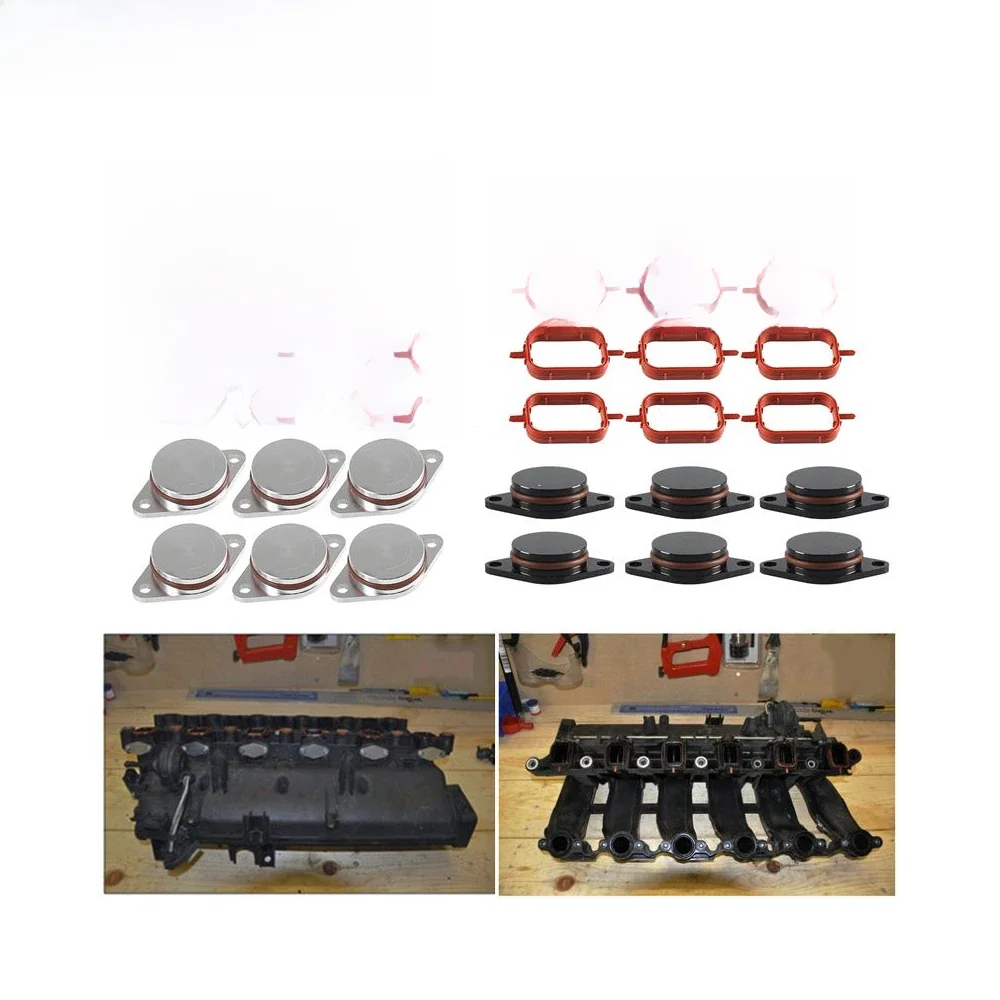 Kit de suppression de réparation de rabats vierges tourbillonnants 6*22mm / 6*33mm pour BMW E87 E46 E90/91/92 E39 E60/61 E38 E65 E83 E53 E70 M47 M57