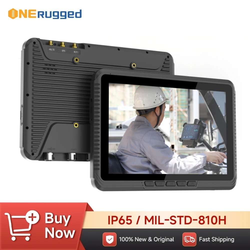 

ONERugged V10T Vehicle-Mounted Rugged Tablet 10.1" Android 12 4GB+64GB, Multi-Interface, Industrial Tablet Logistics Use