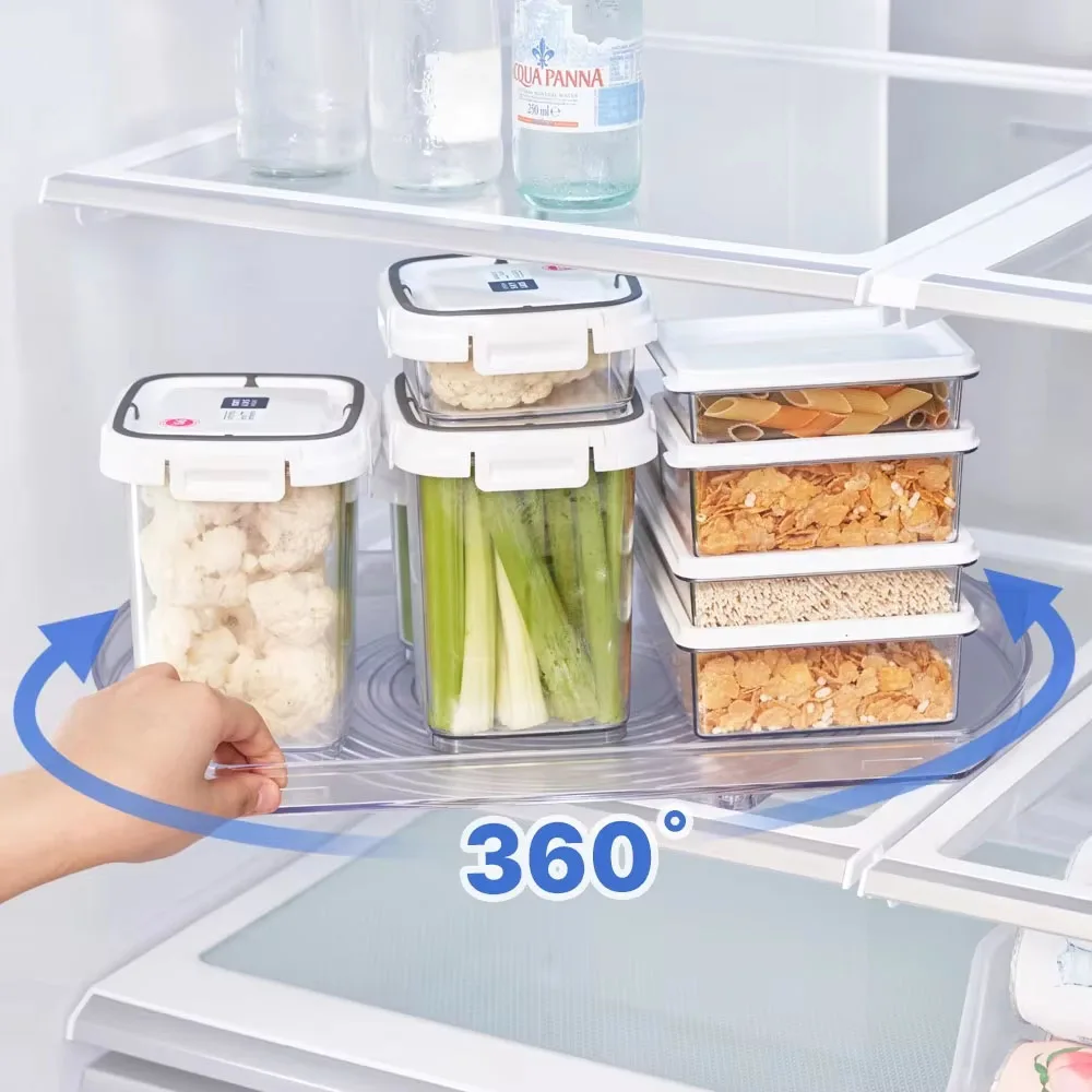 [Franco] 360 degree refrigerator turntable rotating tray