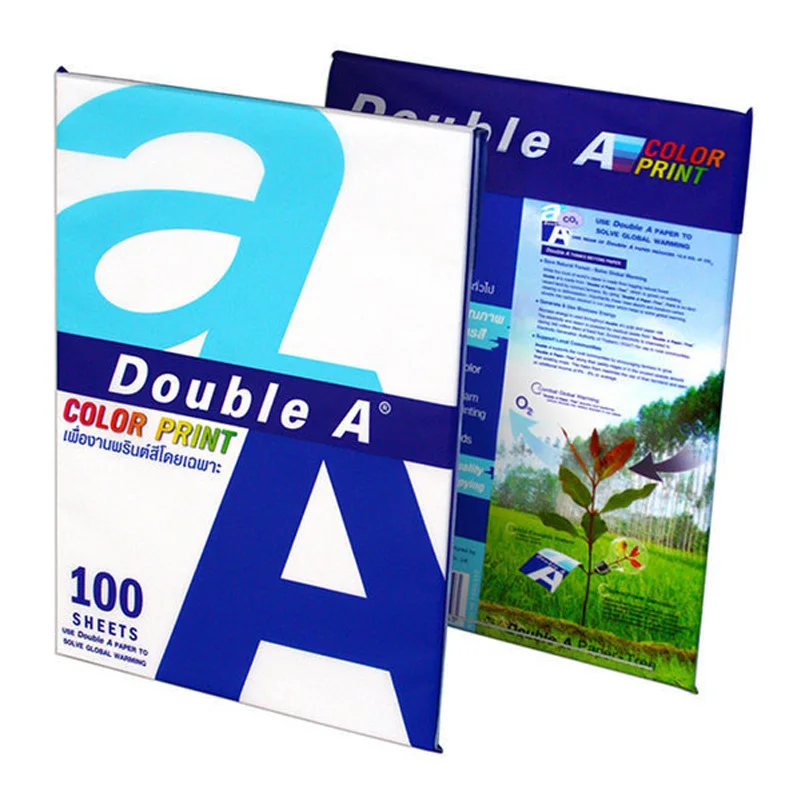 Double A Collar Print Copy Paper A4 90g 100 ambush paper