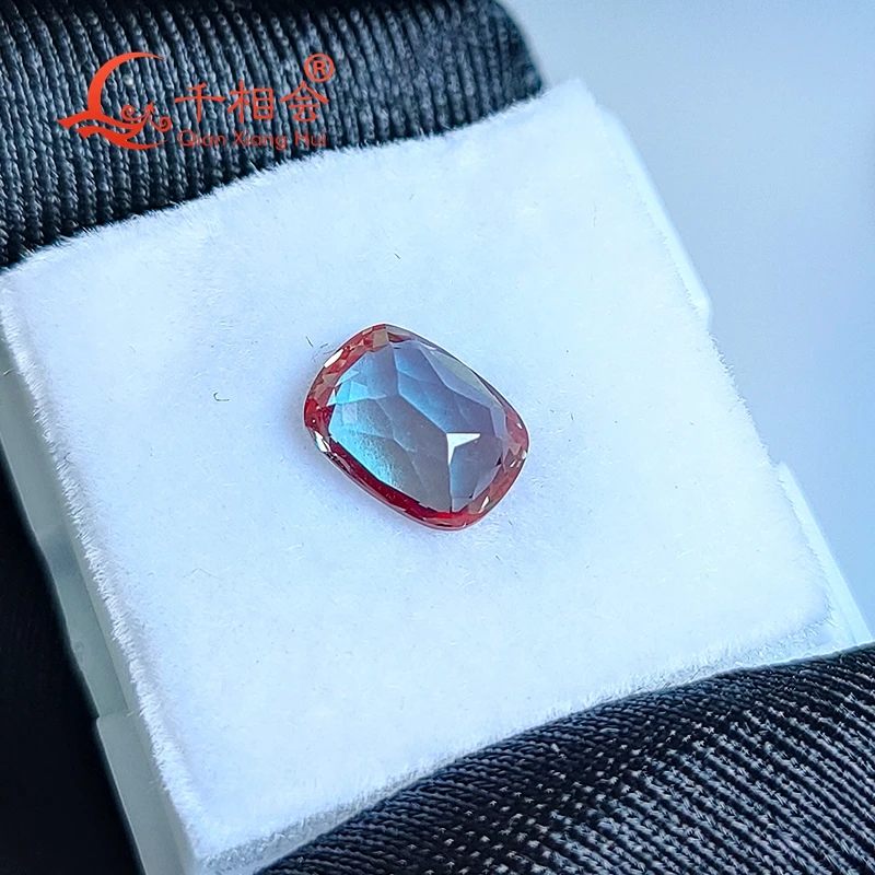 6x8mm Natural cut  long cushion shape  Tirafa Alexandrite  color change stone corundum  gem stone for jewelry making