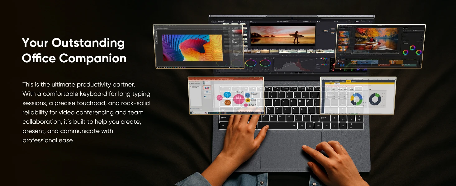 HYPERSTRIX 2 in 1 Touchscreen 15.6 inch Laptop Ryzen R3-3200U (up to 3.5GHz) Notebook PC 16GB RAM 512GB SSD 360° Rotation FHD IPS Laptop Backlit Keyboard TypeC RJ45 WIFI 5 HDMI