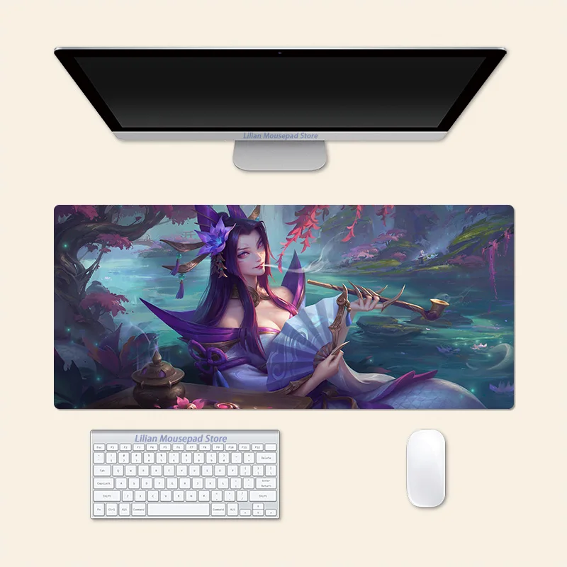 

Cassiopeia Du Couteau League of Legends Anime Large Mouse Pad PlayMat Office Mousepad Game Creative Desk Gaming Mat