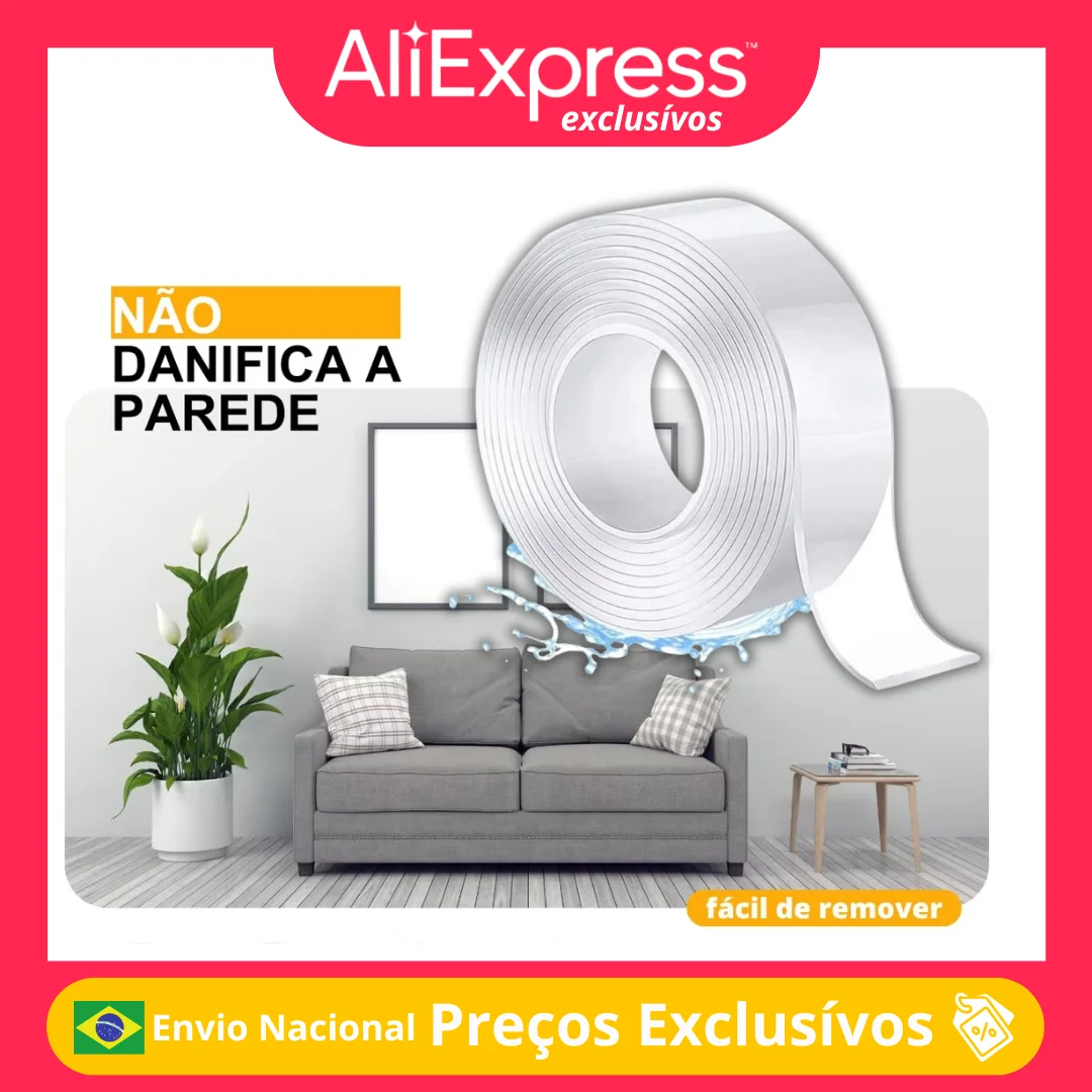 Cinta adhesiva de doble cara para pared, Gel transparente Extra fuerte de silicona, fijación rápida, multiusos duradero, mejora el medio ambiente, 3M x 2cm