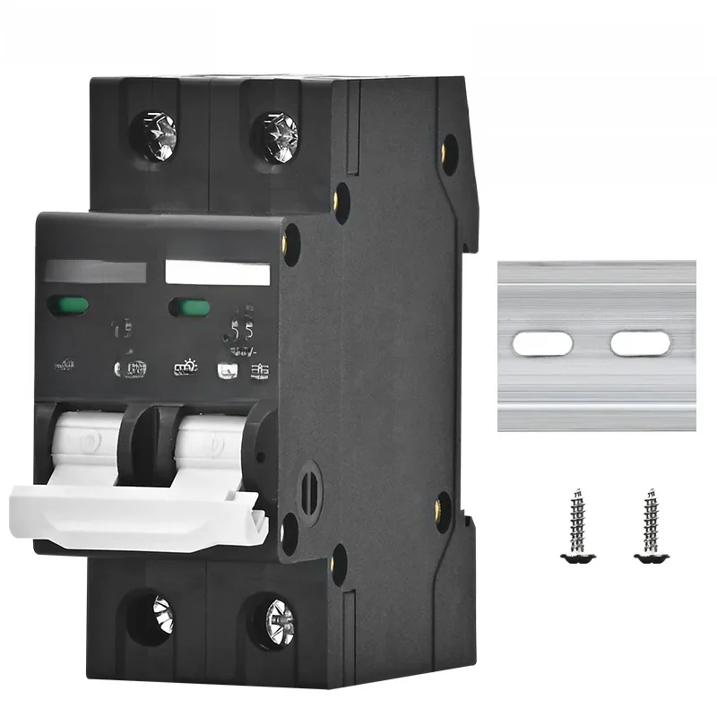 2p DC100V 150V 200V 250V 500V 1000V Spannung DC MCB Leistungs schalter 16a 20a 25a 32a 40a 50a 63a