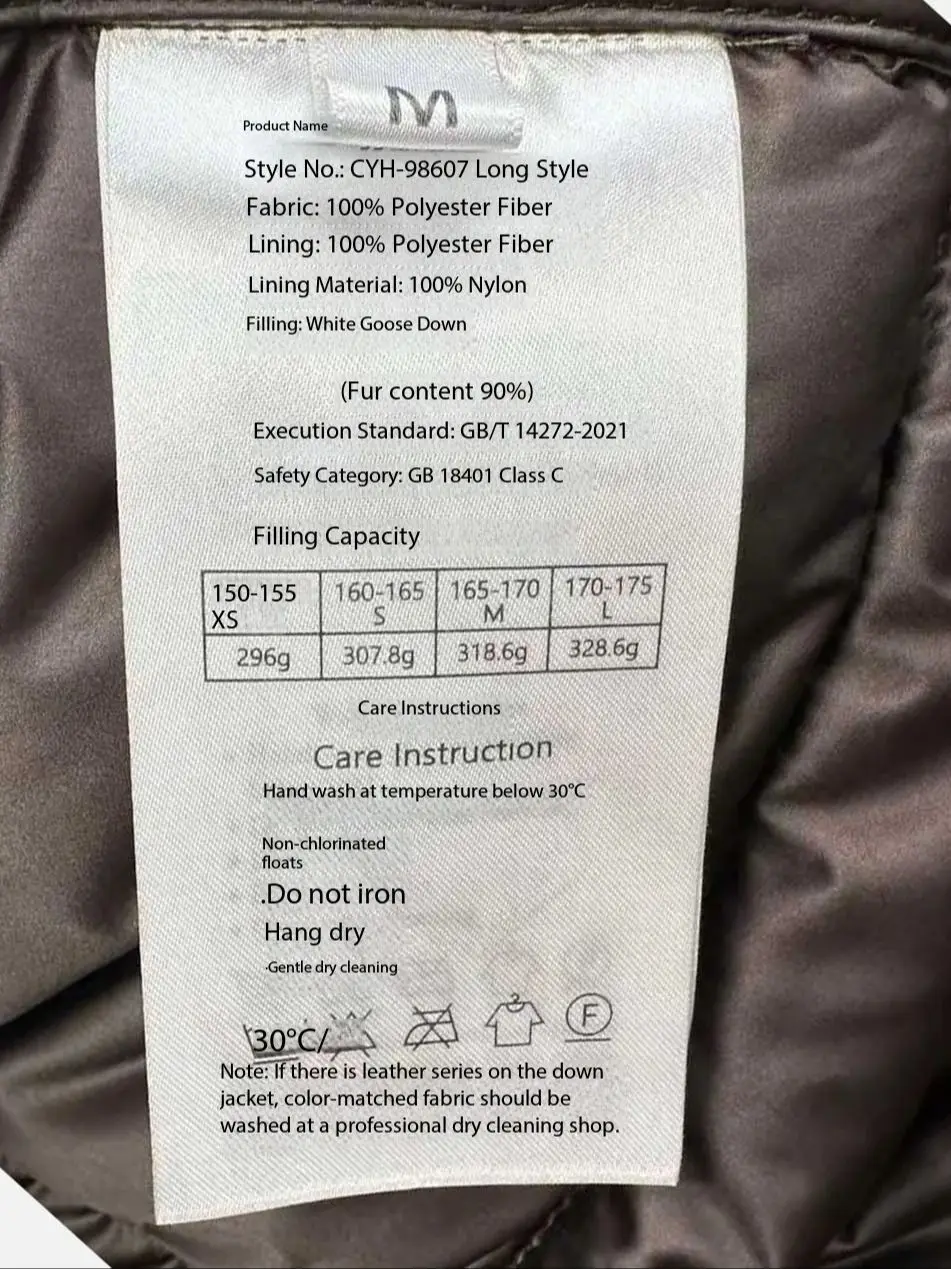 เสื้อโค้ทดาวน์มีฮู้ดสีพื้นเรียบหรูสำหรับผู้หญิง