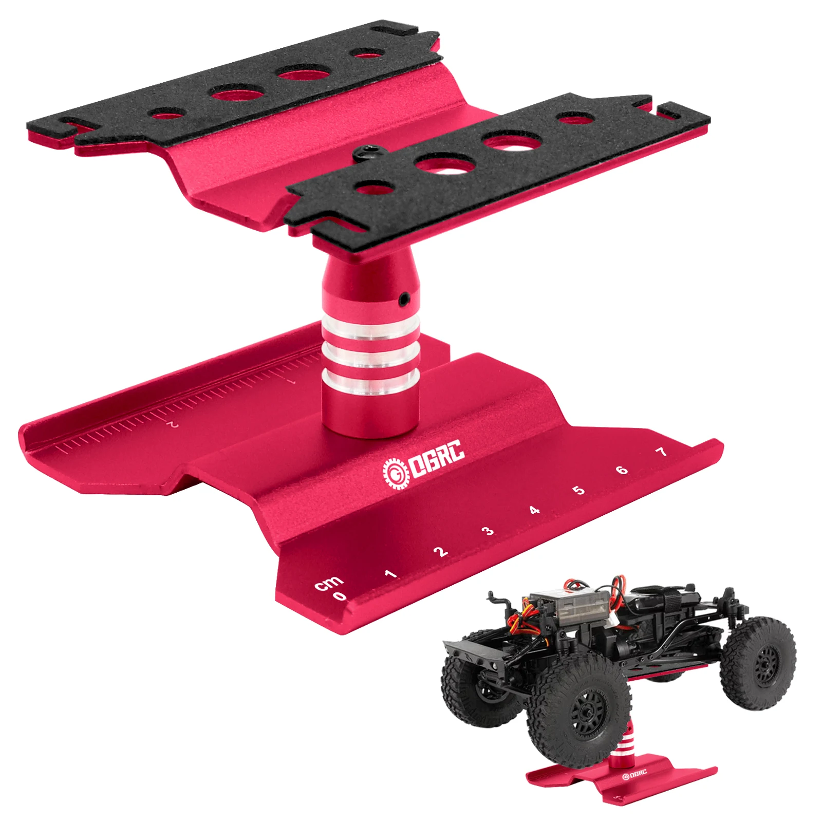 RC Car Repair Stand Workstation RC Work Stand für SCX24 TRX4M FCX24 1/16 1/18 1/24 Scale RC Truck Crawler Buggy
