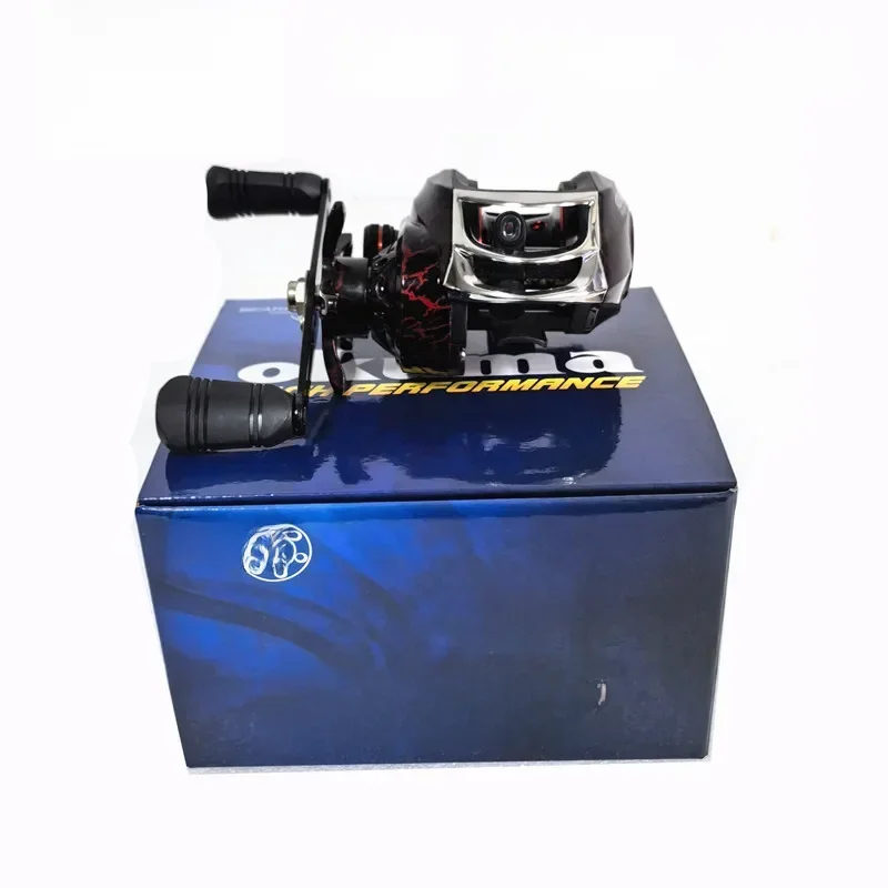 Nouveau OKUMA moulinet de pêche 7.1:1 rapport de vitesse appât lancer moulinet de pêche 10KG résistance maximale 18 + 1BBFishing roue