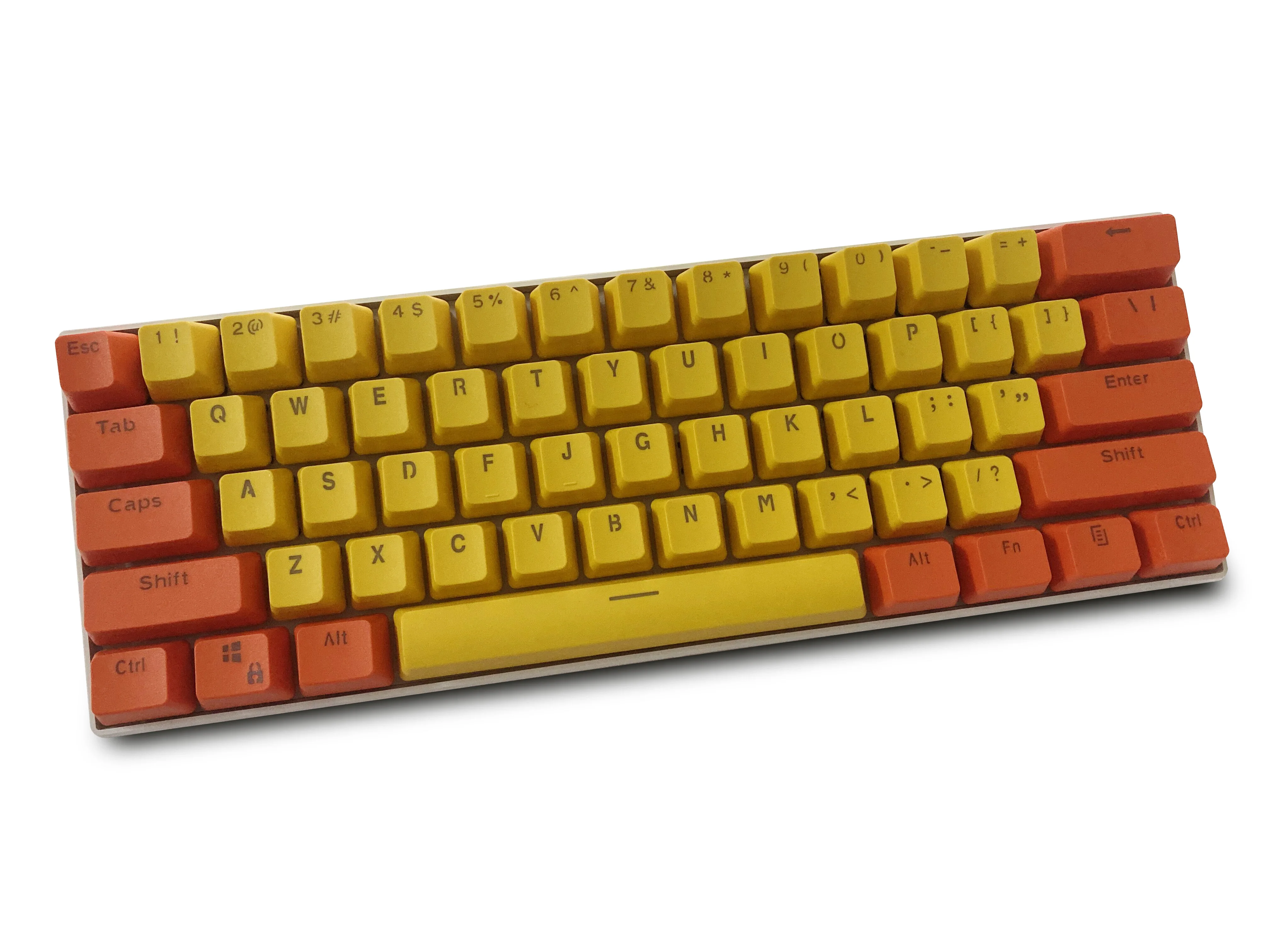 RK 61 Keycaps PBT Material OEM Highly Keycaps, Backlit Two-Color Mechanical Keyboard Keycaps (Keycaps Only Sold)