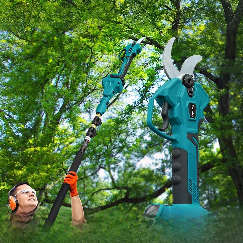 Kamolee 50mm Borstelloze Draadloze Elektrische schaar Snoeischaar snoeischaar Efficiënte Fruitboom Bonsai Snoeien Branche Cutter - afbeelding 2