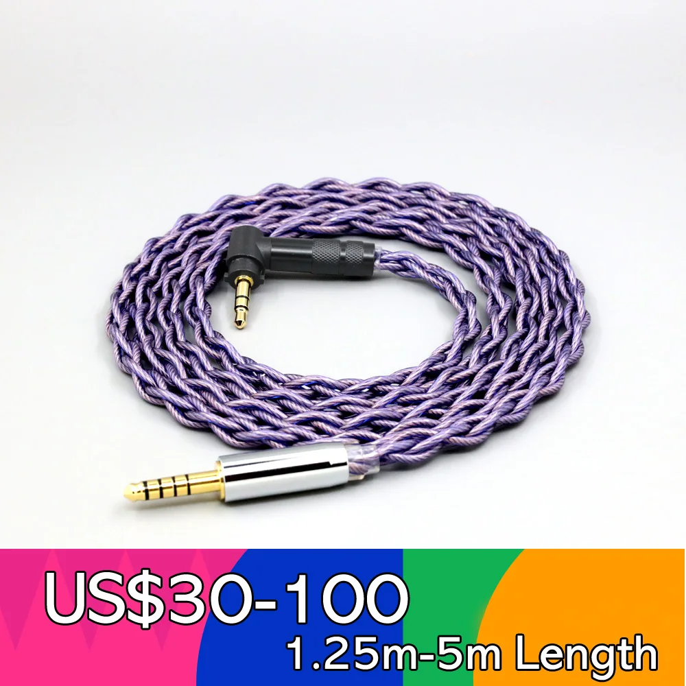 

Type2 1.8mm 140 cores litz 7N OCC Cable For Fostex T50RP Mk3 T40RP Mk2 T20RP Mk2 Dekoni Audio Headphone Earphone LN008483