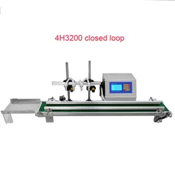 CSY-4H3200 automatic diaphragm pump small liquid filling machine four line conveyor belt filling machine 4*3000ml/head