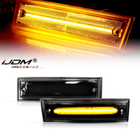 2xFor Chevrolet Suburban C10 C20 C30 LED Front Bumper Side Marker Light Turn Signal Lamps GMC C1500 C2500 C3500 Jimmy OEM#915557