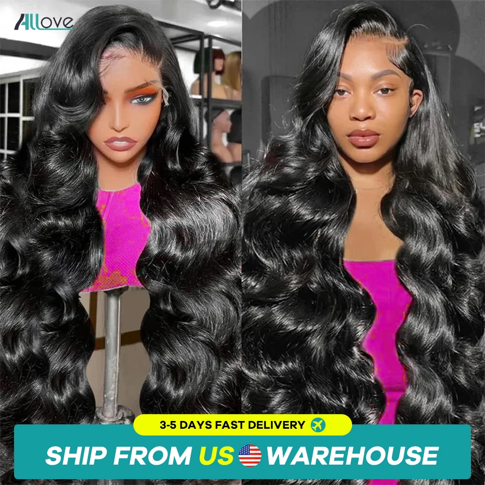 

28 30 Inch Body Wave Lace Front Wig 13x4 Pre Plucked Lace Front Human Hair Wigs For Women 5x5 Lace Closure Wig 180 Density