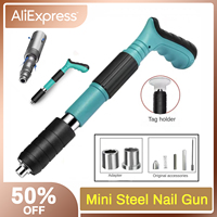 Mini Steel Nail Gun Manual Rivet Gun Concrete Wall Ceiling Wall Anchor Wire Slotting Device Home Wall Fastener Rivet Tool