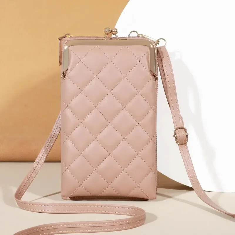 Nowe małe torba na ramię Crossbody dla kobiet, pokrowce na telefon komórkowy portfel z saszetką na karty torebka i torebki — zdjęcie 2