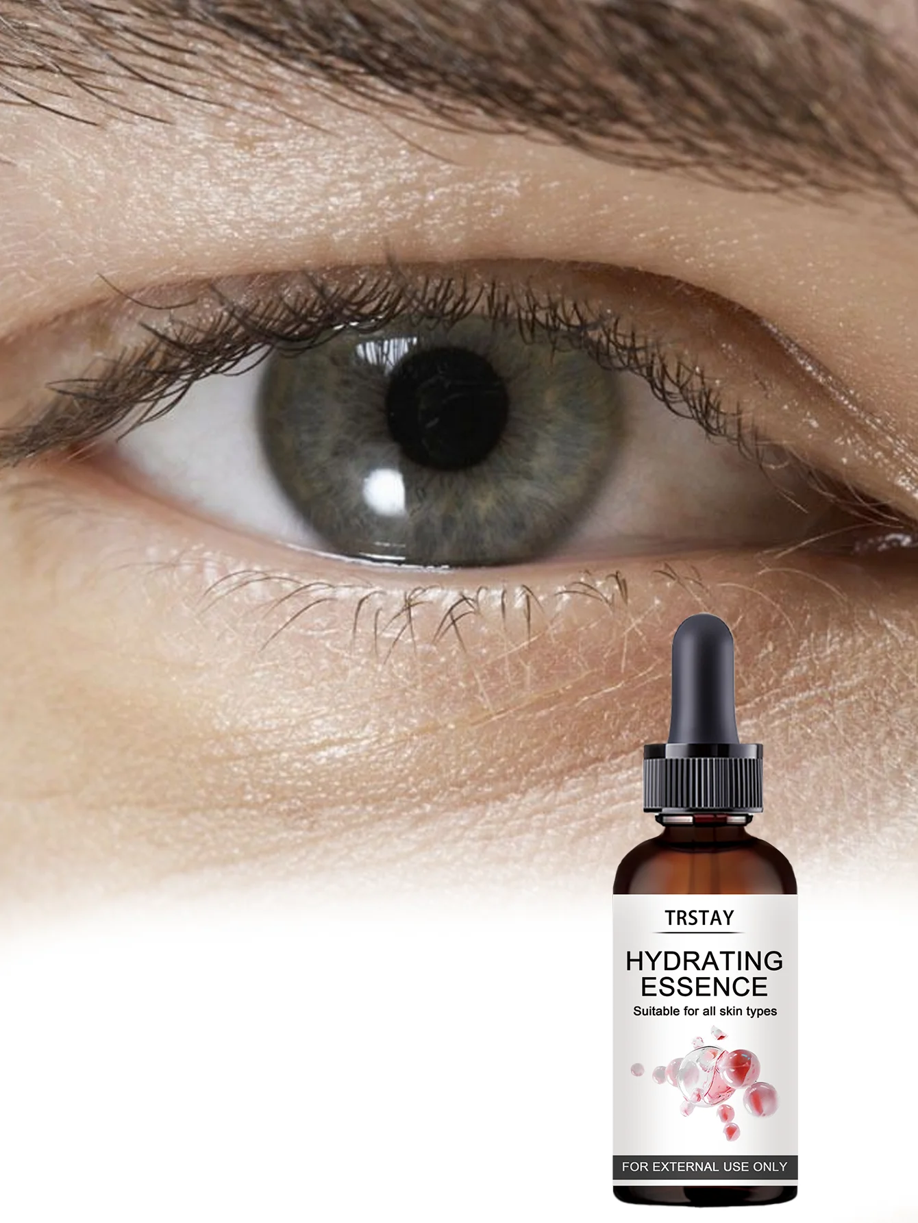 Vitamin E Glycerin Eye Brightening Moisturizing Oil for All Skin Types Hydrating Nourishing Dark Circle Treatment Anti Aging Eye - Image 2