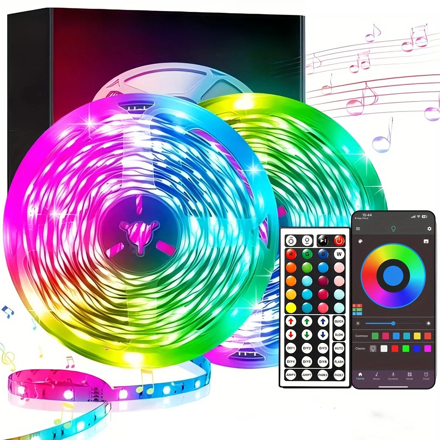 5V USB Led Strip Verlichting 5m 10m 20m 30m Led Kamer Licht Flexibele Lint Luces Led Tape voor Thuis Kamer Slaapkamer Decor TV Backlight - afbeelding 2