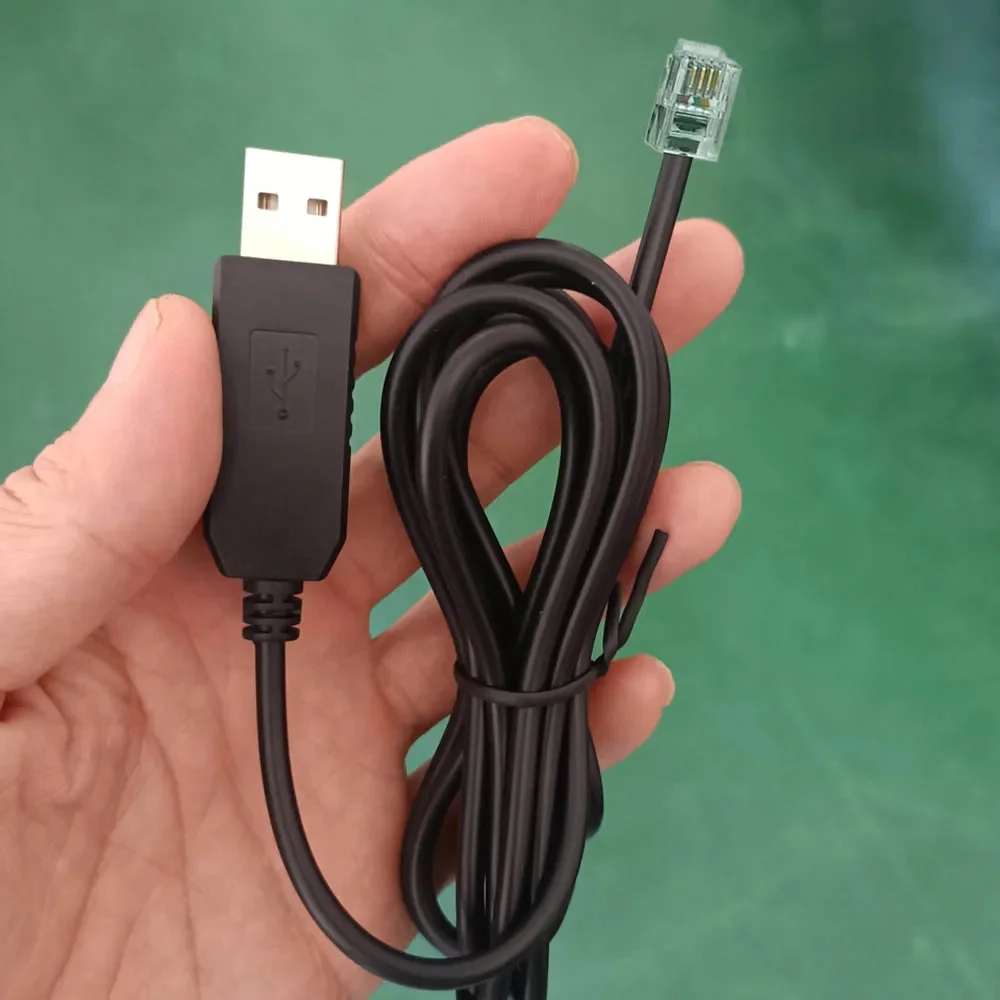 Kabel USB RS232 RJ9 Goto Asiair/PC Meade 497 505 HBX Handbox Kabel Interfejsu RS232 ETX 125 127 LX200 Kabel Sterujący Komputer PC — zdjęcie 2